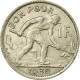 Monnaie, Luxembourg, Charlotte, Franc, 1935, TTB, Nickel, KM:35 - Luxembourg