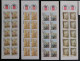 Monaco 1989/1995. 10 Carnets N°3 Au N°12 Complet, Vues Du Vieux Monaco-ville, Sports, Fleurs. - Booklets