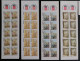 Monaco 1989/1995. 10 Carnets N°3 Au N°12 Complet, Vues Du Vieux Monaco-ville, Sports, Fleurs. - Other & Unclassified