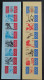 Monaco 1989/1995. 10 Carnets N°3 Au N°12 Complet, Vues Du Vieux Monaco-ville, Sports, Fleurs. - Collections (sans Albums)