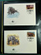 Delcampe - Collection WWF Album Timbres Neufs ** Enveloppes Anguilla Palau Hongrie - Other & Unclassified