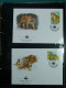 Delcampe - Collection WWF Album Timbres Neufs ** Enveloppes Anguilla Palau Hongrie - Other & Unclassified