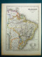 Carte Du Brésil De 1851. - Collections, Lots & Séries