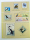 Delcampe - Collection Thématique Oiseaux, Sur Album, Timbres, Neufs** Oblitérés Pélicans - Collections, Lots & Series