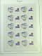 Delcampe - Collection France, 2000-04, Timbres Vignettes Personnalisées Et Minifeuilles** - Collections