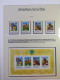 Delcampe - Collection Thème Enfance, Sur Album, Avec Timbres Neufs **  - Andere & Zonder Classificatie