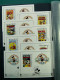 Delcampe - Immense Stock De Timbres Et BF, Neufs**  Thème Disney Sur 2 Classificateurs - Disney