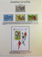 Delcampe - Collection Théme Enfance, Avec Timbres, Neufs ** , Sur Album - Other & Unclassified