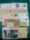 Delcampe - Lot Enveloppes Cartes Postales, Affranchissement De Valeur Surtout Theme Animaux - Collezioni (in Album)