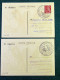 Delcampe - Lot De 16 Cartes Postales Et Cartes Maximum France, Années 1940, Jour Du Timbre - Collections