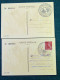 Delcampe - Lot De 16 Cartes Postales Et Cartes Maximum France, Années 1940, Jour Du Timbre - Collections