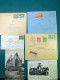 Collection Monde Enveloppes Cartes Postales Entire Classiques Et Préfilatélique. - Sammlungen (im Alben)