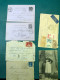 Delcampe - Collection Monde Enveloppes Cartes Postales Entire Classiques Et Préfilatélique. - Sammlungen (im Alben)