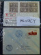 Collection Suisse, FDC Et Enveloppes Surtout Voyagé Italien Cachet Très Haute CV - Collections