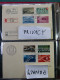 Delcampe - Collection Suisse, FDC Et Enveloppes Surtout Voyagé Italien Cachet Très Haute CV - Collections