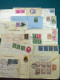 Delcampe - Collection D'histoire Postale Monde, Avec Enveloppes Voyagé, Seule Classiques - Collections (en Albums)