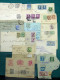 Delcampe - Collection D'histoire Postale Monde, Avec Enveloppes Voyagé, Seule Classiques - Sammlungen (im Alben)