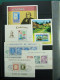 Delcampe - Collection Monde Timbres, Neufs Oblitéré Surtout Theme Expositions Philateliques - Collections (en Albums)