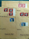 Delcampe - Lot D'enveloppes, Années 1950, Du Bund Allemand, Toutes Timbrées Avec 40 Pfg - Verzamelingen