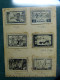 Maroc Carte Postale De 1938, Avec 6 Essais Photographiques De Timbres, Rare. - Maroc (1956-...)