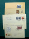 Delcampe - Collection Liechtenstein Boite Environ 150 Enveloppes Cartes FDC Annes 30/40  CV - Collections