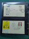Delcampe - Beaucoup Enveloppes, Premiers Vols, Aussi Années 50,  Londres -Monaco 1955  - Sammlungen (im Alben)