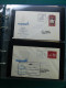 Delcampe - Beaucoup Enveloppes, Premiers Vols, Aussi Années 50,  Londres -Monaco 1955  - Sammlungen (im Alben)