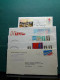 Lot France D'histoire Postale Boite: Enveloppes Et Cartes Postales Jusque '90  - Collections