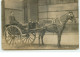 Carte-Photo - Homme Dans Une Calèche Tiré Par Un Cheval - To Identify