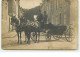 Carte Photo - Hommes Dans Une Calèche - To Identify