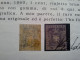 Delcampe - Regno D'Italia 1860 - Toscana 1 Cent. Marrone Violaceo Raro - 2 Certificati - Tuscany