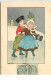 Druck U Verlag N°143 - Florence Hardy - Couple De Petit Hollandais Faisant Du Patins Sur Glace - Hardy, Florence