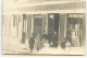 Carte Photo - Femmes Et Enfants Devant Une Epicerie Charcuterie - Shops