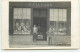 Carte Photo - Couple Devant Un Commerce, Gaillard - Shops