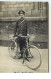 Carte-Photo - PARIS XIX - Policier Avec Son Vélo Hirondelle - Paris (19)