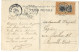 !!! CONGO,CPA DE 1911 AU DÉPART DE THYSVILLE POUR BRUXELLES (BELGIQUE) - Cartas & Documentos