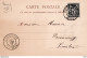 C P A  -  37 -  TOURS  - Perspective De La Rue  Nationale  PIONNIERE DE 1899 Cachet Au Dos - Tours