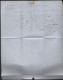 France - TTB Yvert N° 14A Foncé Variété Fond Ligné Verticalement CdF Sur LaC Bédarieux Pour St Pons - 25/06/1857 - 1853-1860 Napoleon III