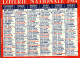 Petit Calendrier 1984    LOTERIE NATIONALE   LOTO - Klein Formaat: 1981-90