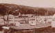 Jolie Photographie De Bateaux Sur Un Fleuve, Vapeur Et Voiliers à Identifier, Circa 1900, Beau Cliché Original 8,4x7,1cm - Boats