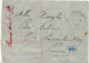 Cefalonia 01.11.43 Campo Di Concentramento Feldpost OKW-Zensur Auf. Stempel Ital. Rotes Kreuz Division Acqui - Military Mail (PM)