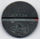 Perú  Telephone Token    1982  (g)  RIN  (g)  JL  /  CPTSA (g)  Telephone In Circle - Notgeld