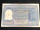 INDIA 100 RUPEES P-43  1957 TIGER ELEPHANT DAM MONEY BILL Rhas Pinhole ARE BANK NOTE Red Numbers Above And Below 1 Pcs A - Inde