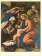 Art - Peinture Religieuse - Raphael Sanzio - Vierge Et Enfant - CPM - Voir Scans Recto-Verso - Tableaux, Vitraux Et Statues