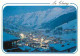 74 - La Clusaz - Le Village à L'heure Du Crépuscule - Hiver - Neige - Flamme Postale - CPM - Voir Scans Recto-Verso - La Clusaz