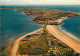 56 - Presqu'Ile De Quiberon - Vue Générale Aérienne Sur La Presqu'Ile Et L'étranglement De Penthièvre - CPM - Voir Scans - Quiberon