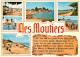 44 - Les Moutiers En Retz - Les Plages - Multivues - CPM - Voir Scans Recto-Verso - Les Moutiers-en-Retz