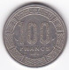 République Du Tchad 100 Francs 1975, En Nickel , KM# 3 - Chad