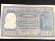 INDIA 100 RUPEES P-43  1957 TIGER ELEPHANT DAM MONEY BILL Rhas Pinhole ARE BANK NOTE Red Numbers Above And Below 1 Pcs A - Indien