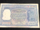 INDIA 100 RUPEES P-43  1957 TIGER ELEPHANT DAM MONEY BILL Rhas Pinhole ARE BANK NOTE Red Numbers Above And Below 1 Pcs A - India